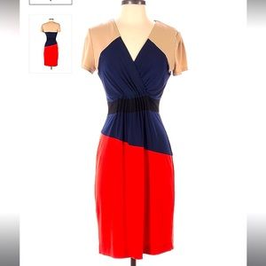 Donna Morgan Color Block Dress